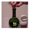 Step 2 of Wine Saving with Winelife – re-corking the bottle.